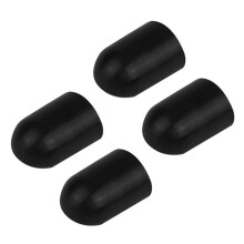 4Pcs Foot Support Cover Silicone Sleeve for Es2 Es4 Millet M365 / M365 Pro Electric Scooter,Black