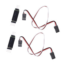 2X LED Lamp Light Control Panel System Turn /Off 3CH for Hsp Redcat Rc4Wd Axial Scx10 D90 RC Car
