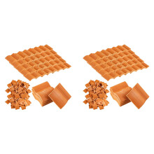 Roof Tiles Model Building Set Miniature Tiles Roof Tiles Dollhouse Shingles Fake Tile Model Landscape Accessories,200Pcs