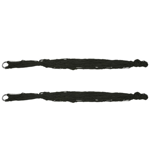 2X 9-Strand Bold Nylon Hammock Load-Bearing 100Kg Hammock  Hammock
