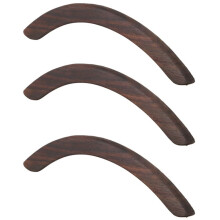 3X Rosewood Figured Solid Guitar Arm Rest Guitar Parts & Accessories Replacement for 39-41 Inch Acoustic Guitar