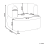 Beliani Armchair LOHJA Chenille Taupe 2