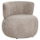 Beliani Armchair VOLDA Chenille Taupe 4