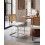 Beliani Set of 2 Dining Chairs ETHETE Faux Leather White 2