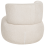 Beliani Armchair VOLDA Chenille Light Beige 6