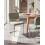 Beliani Set of 2 Dining Chairs IRWIN Boucle Light Green 2