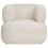 Beliani Armchair LOHJA Chenille Light Beige 5