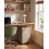 Beliani Storage Unit BOLSENA Metal Beige 2