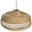 Beliani Pendant Lamp CUVO Wicker Natural 4