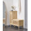 Beliani Shoe Storage Bench FORSTER Light Brown 2