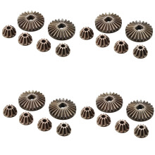 4 set 24T Differential Gear and 11T Diff Gear EA1039 for JLB Racing CHEETAH 1/10 Brushless RC Car Parts Accessories