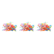 300 Pcs Tees 54 mm Plastic Mixed Color