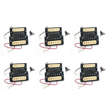 12Pcs Electric Guitar Pickups 50/52  Faced Humbucker Double Coil Electric Guitar Pickups