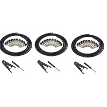3X Solderless Connectors Design Guitar Cable DIY Guitar Pedal Patch Cable Kit