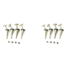 8 Szt.Metalowy Uniwersalny Wał Przegubowy CVD z Nakrętką M2 do K969 K989 K979 P929 1/28 RC Car Upgrades Parts