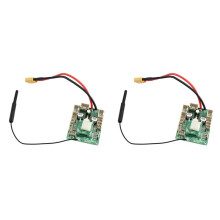 2X Receiver Main Board for XK X450 RC Airplane Aircraft Helicopter Spare Parts Accessories