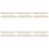 6 String Acoustic Bone Bridge Gitarre Schlitzsattel Gitarrenteile (12Er Pack) 1
