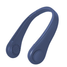 JZSH Bærbar Vifte - 360 USB Halsvifte - Stille, For Barn, Kontor, Sport - Blå