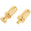 2X Gold Abr-1 Bridge Tune-O-Matic E Stjärtstycke för   och Gitarr 2