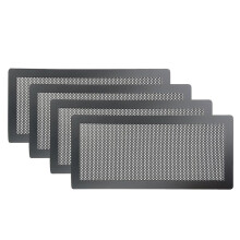 4st Magnetiska Golvventilkåpor - 5,5 X 12 Tums Nätfilter för Hem/Golv/Vägg/Tak Fångar Upp Skräp Hårdamm