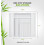 Bamboo Cutlery Tray Silverware Organizer 1 Pack 2