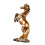 Horse Statue Gold Tabletop Ornament 1 piece 2