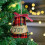 Dalrosia Christmas burlap ornaments rustic red 12 pcs 2