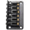 2 set Hardtail Guitar Bridge Body Through per 6 Parti Elettriche Nero 3