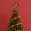 Christmas star tree topper with LED lights, rattan 5