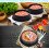Hamburger Press 3-in-1 Non-Stick with 50 Burger Papers 2
