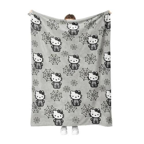 Hello Kitty Halloween flannel blanket 150x200 cm 2
