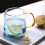 Patgoal Cloud Sea Gradient Glass Cup with Handle 350ml 2