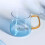 Patgoal Cloud Sea Gradient Glass Cup with Handle 350ml 3