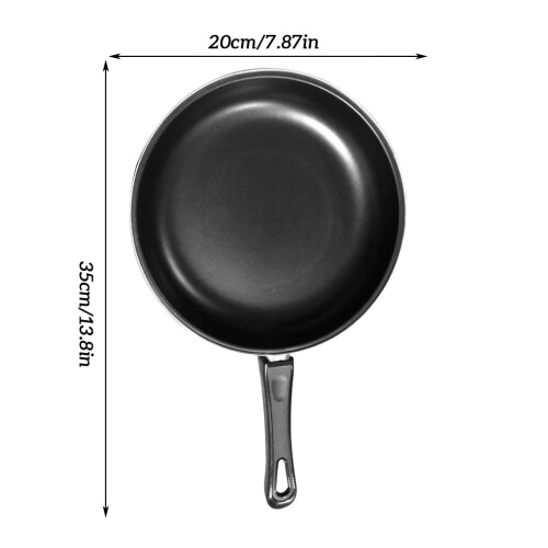 Cast Iron Frying Pan Non-stick Thick 20 cm 1