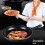 Cast Iron Frying Pan Non-stick Thick 20 cm 4