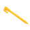 Yellow Outdoor Beach Towel Stakes Plastic 4pcs 4