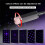 USB Star Projector Night Light Adjustable Starry Sky 2