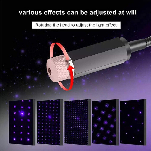 USB Star Projector Night Light Adjustable Starry Sky 1