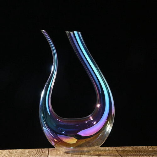 Clear hand-blown carafe decanter set 1500ml 1