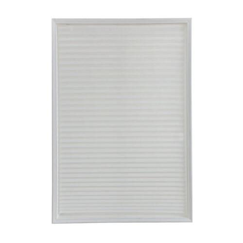 Blackout Curtains Cordless Pleated Fabric Half Shade 1