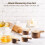 Wood Measuring Cup Set Natural Nesting 4-Piece 3