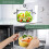 Glass Saucepan with Lid 1.9L Stovetop Cookware 3
