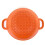 Plastic Strainer Set 3pc BPA-Free 3/3.5/5 Quart Orange 5