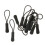 60 Anti-Slip Zipper Puller, Zipper, Zipper Extension Trailer, Practical and Robust for Back Pack, Jacket, Etc.- Black 2