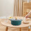 Ceramic Microwaveable Pots with Glass Lid and Wooden Handle 5