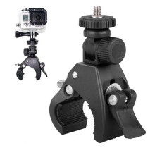 4X Screw Tripod Clamp Stand Sport Camera Holder Bicycle Mount Clip Holder