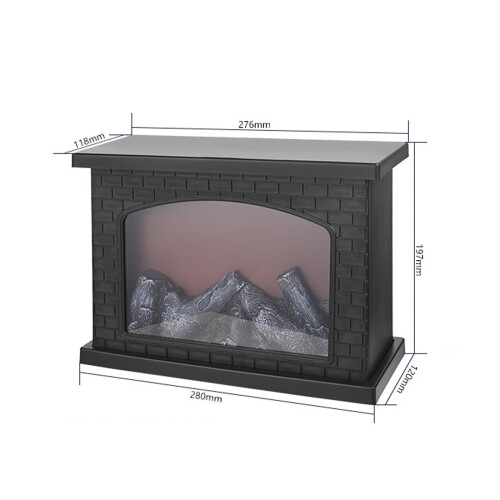 Livrdious fireplace wind lamp for home decor 1 pack 2