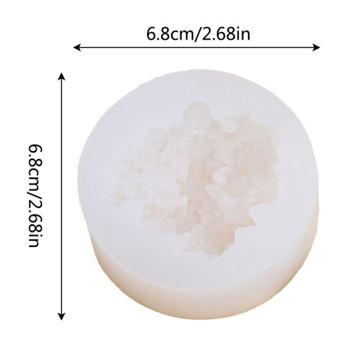 Daisy aromatherapy gypsum hanging mold 1 piece 2
