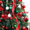 Christmas Tree Ball Ornaments Red Green White 45 Pack 5