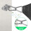 Kit de ferragens para vela de sombra retangular em aço inoxidável (1 conjunto) 4